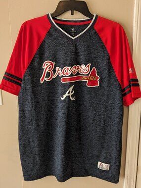 **Moving Sale** True Fan Atlanta Braves Shirt Sz L